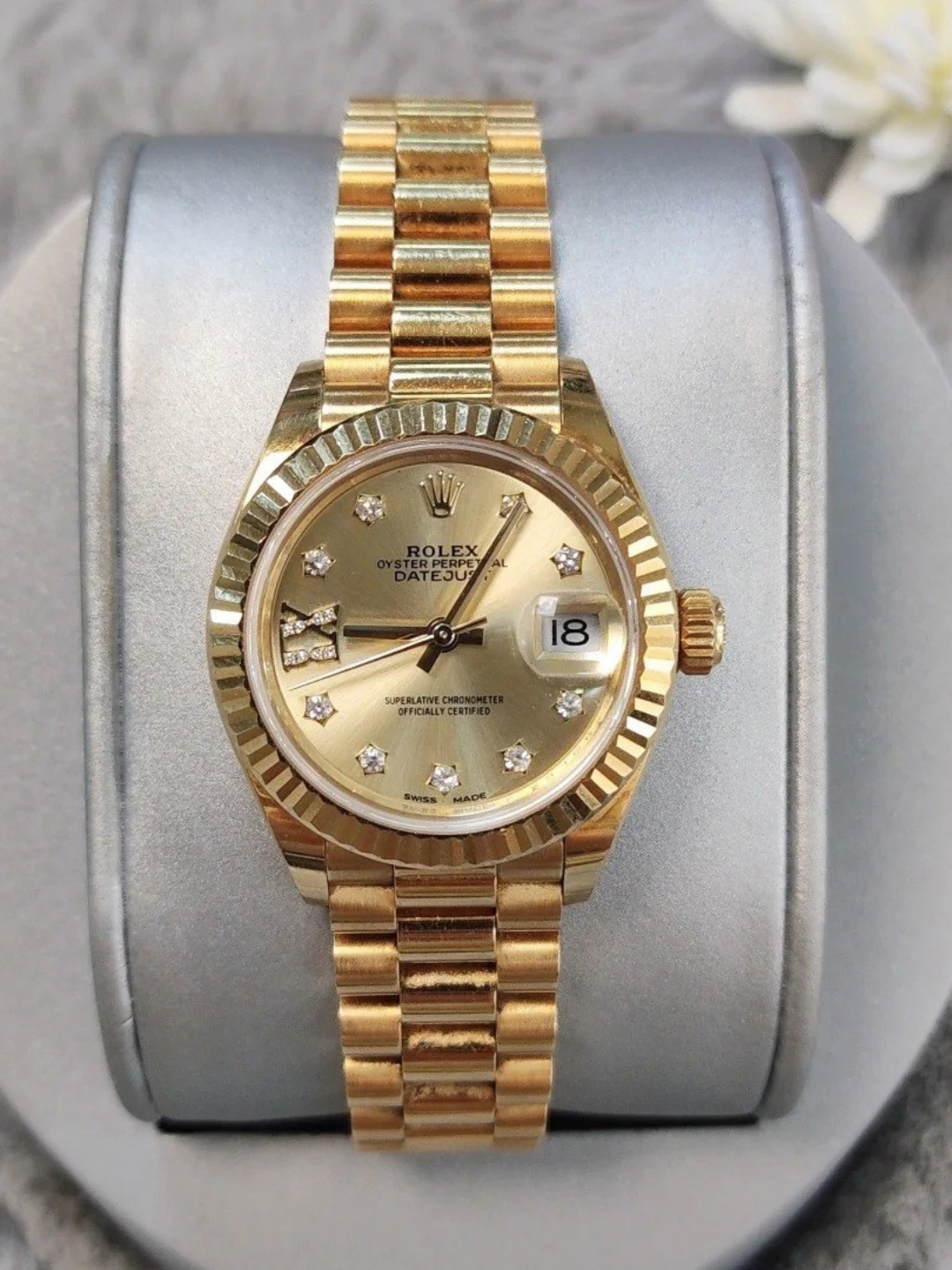 Rolex Ladies Day Date Series M279178-0014  Watch