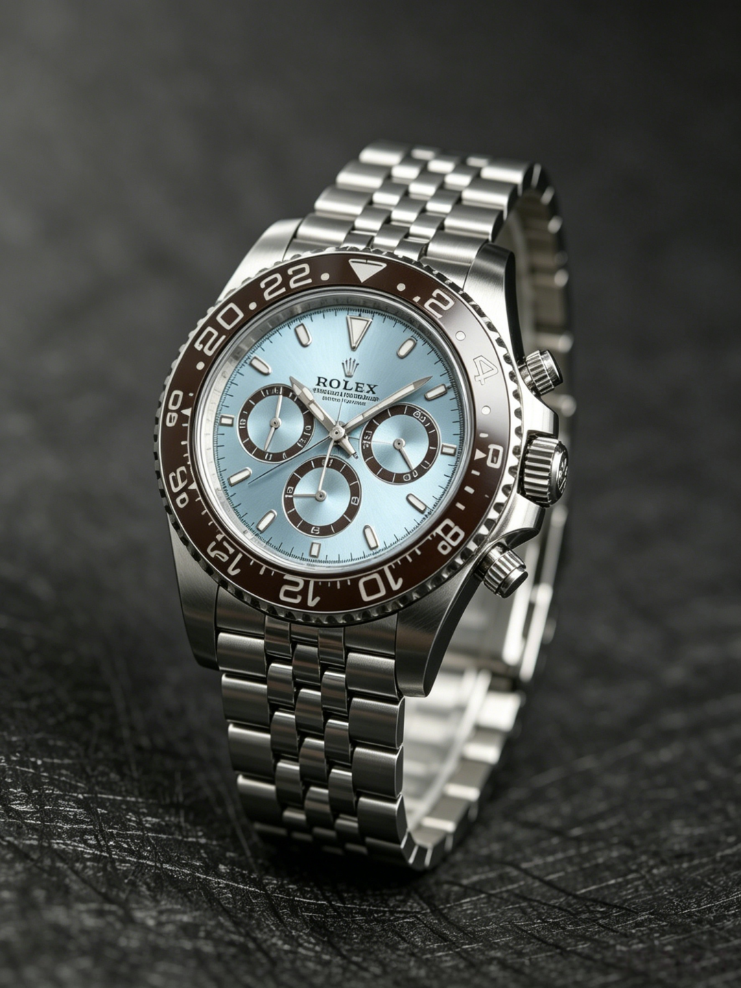 Rolex Cosmos Distinguished Chronograph Series M126506-0002 (Ice Blue Distinguished Chronograph ) Watch