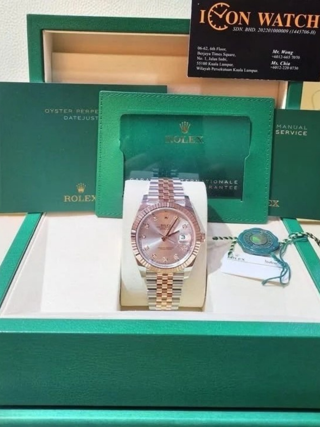 Rolex Day-Date series M126331-0004  watch