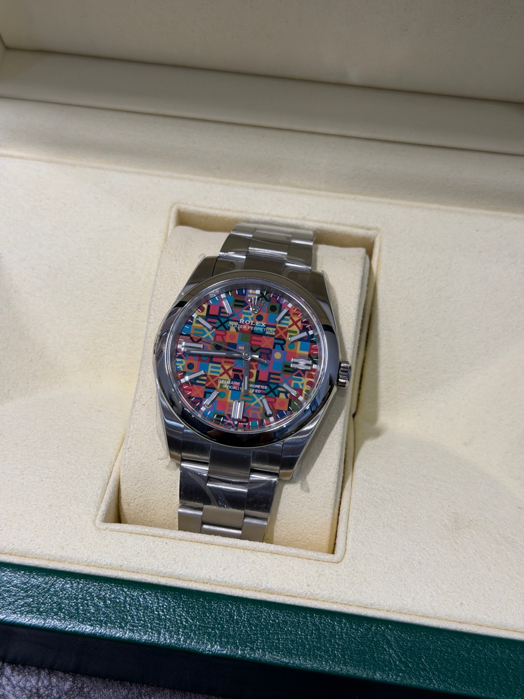 Rolex Oyster Perpetual series M126000-0016 watch