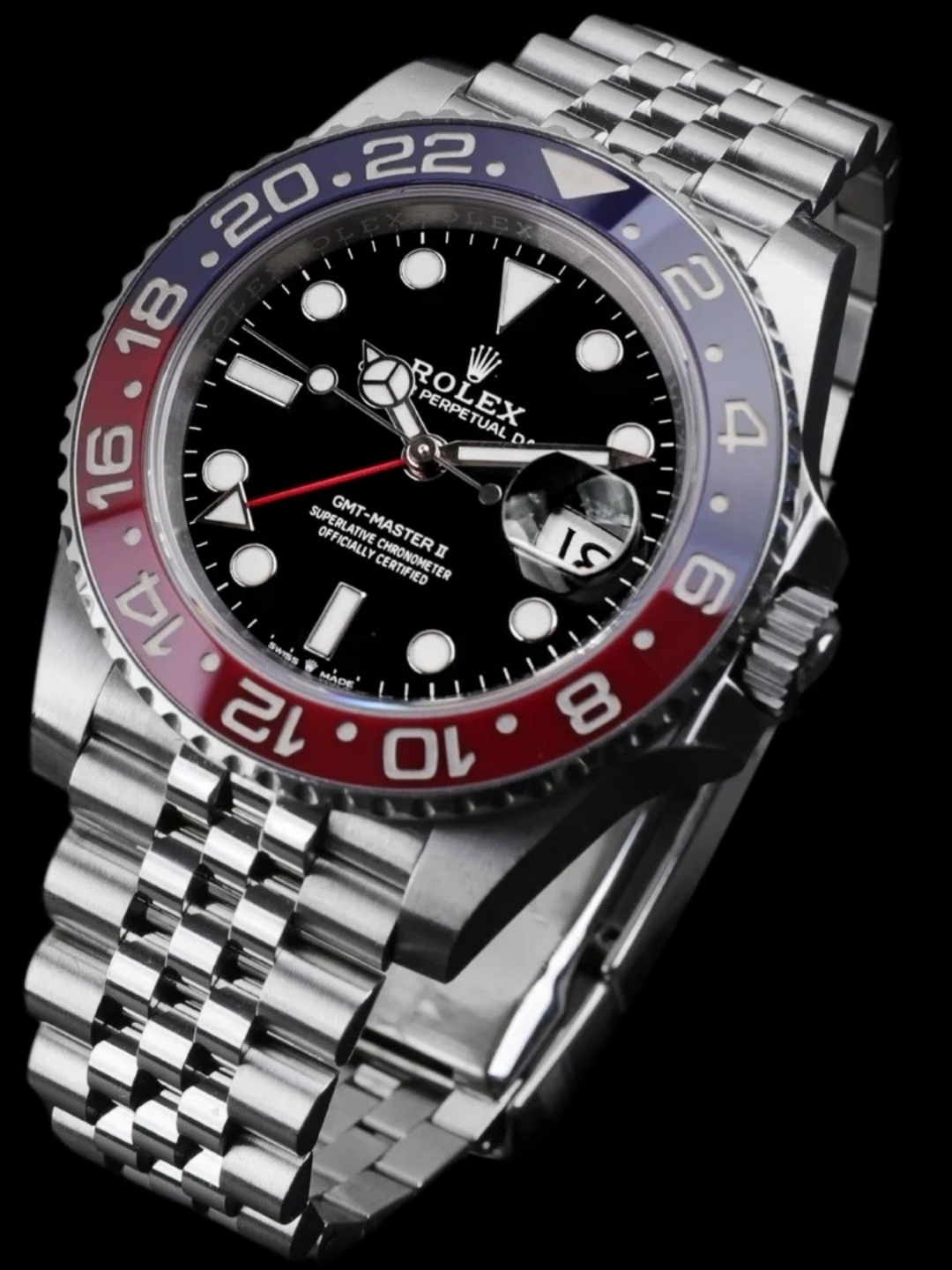 Rolex Greenwich II Series M126710BLRO-0001 Coke Ring Watch