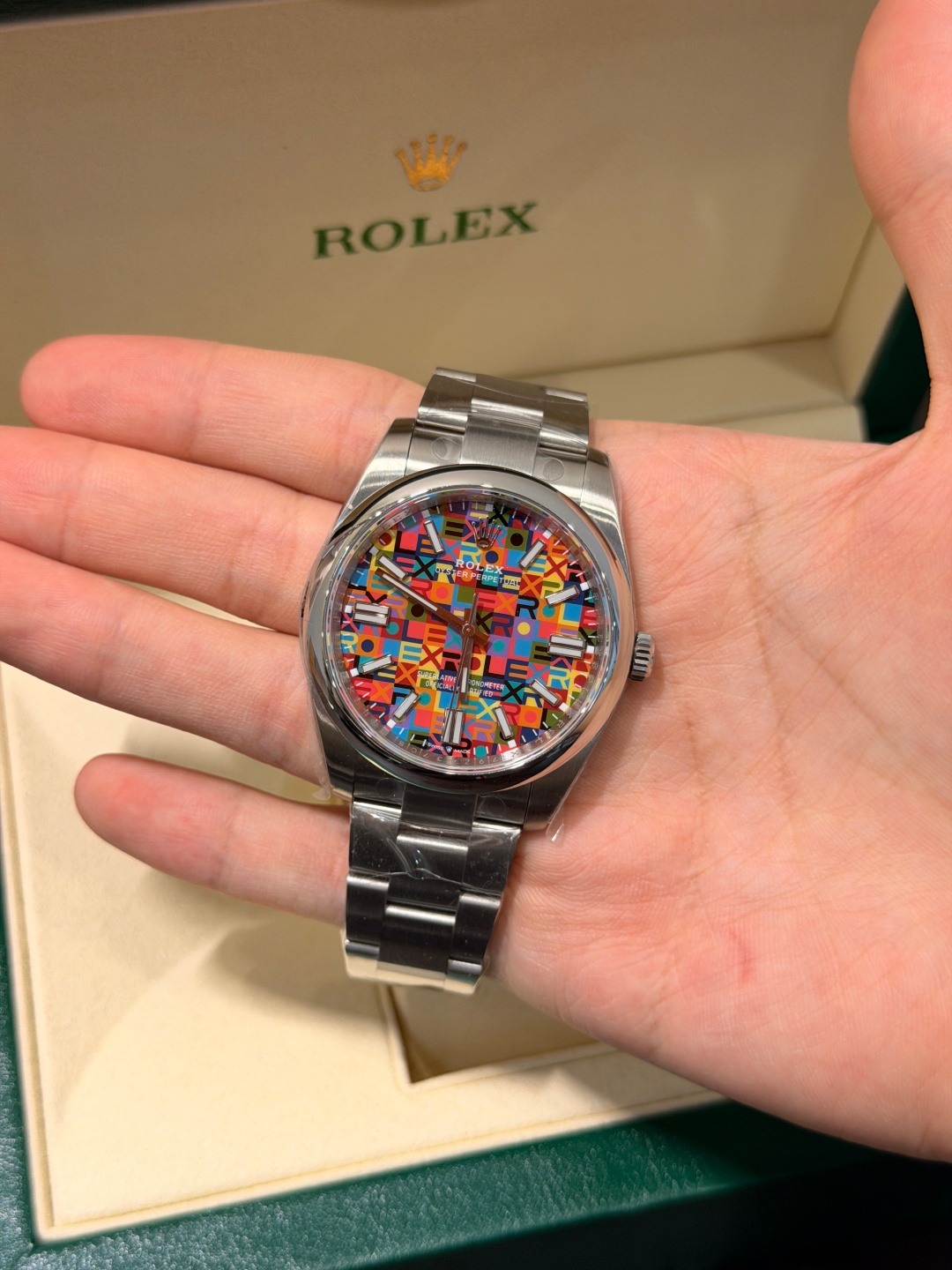 Rolex Oyster Perpetual series M126000-0016 watch