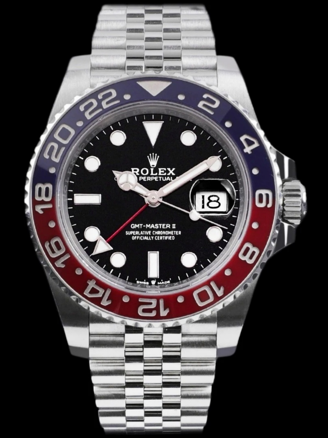 Rolex Greenwich II Series M126710BLRO-0001 Coke Ring Watch