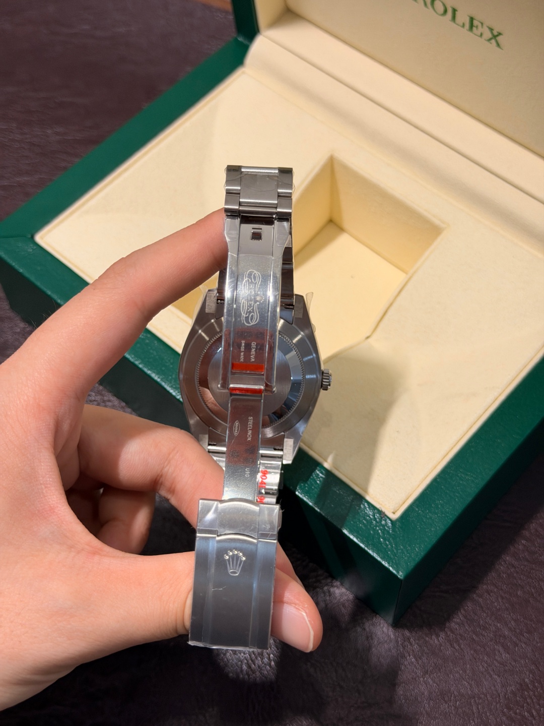 Rolex Oyster Perpetual series M126000-0016 watch