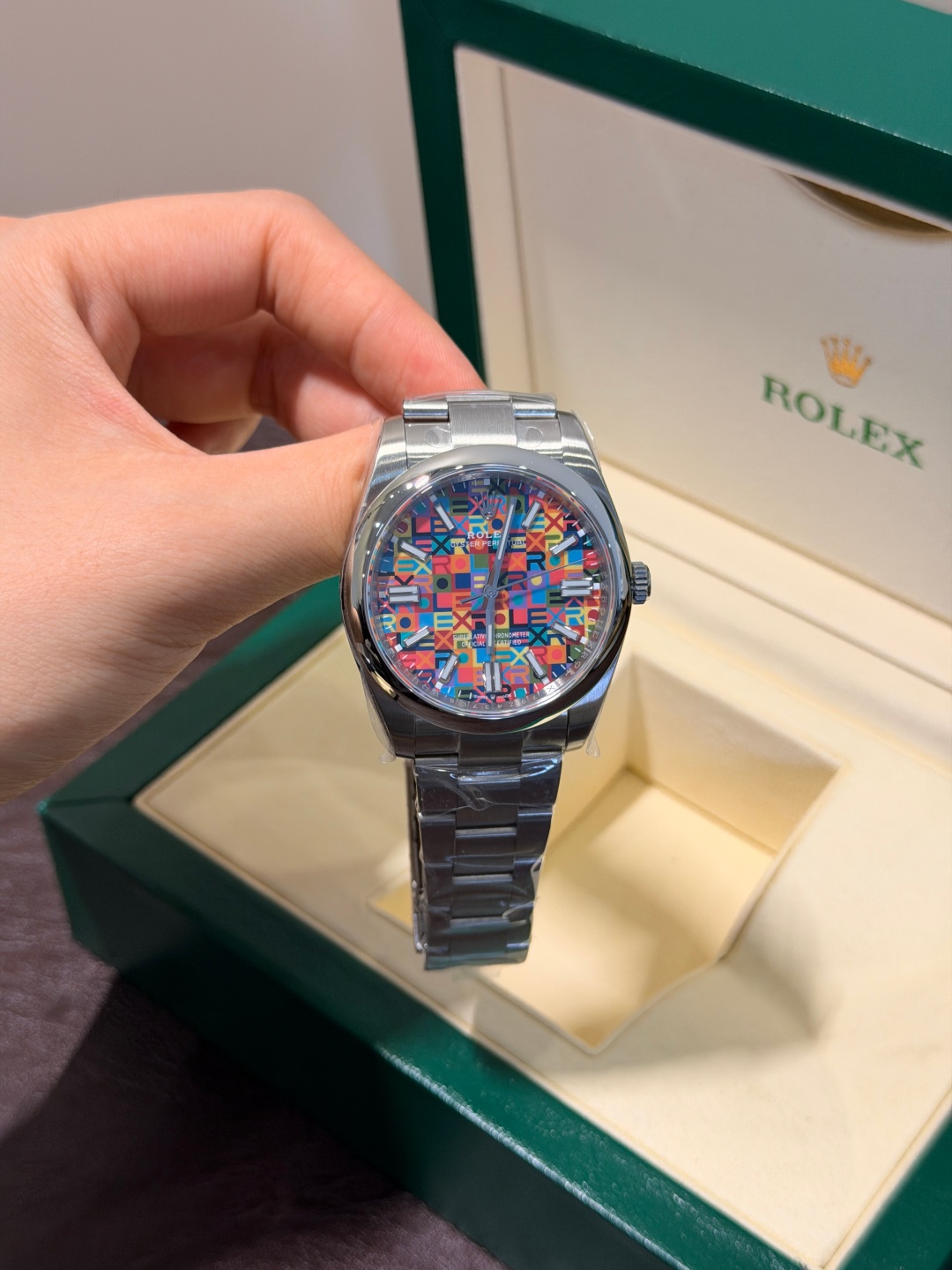 Rolex Oyster Perpetual series M126000-0016 watch