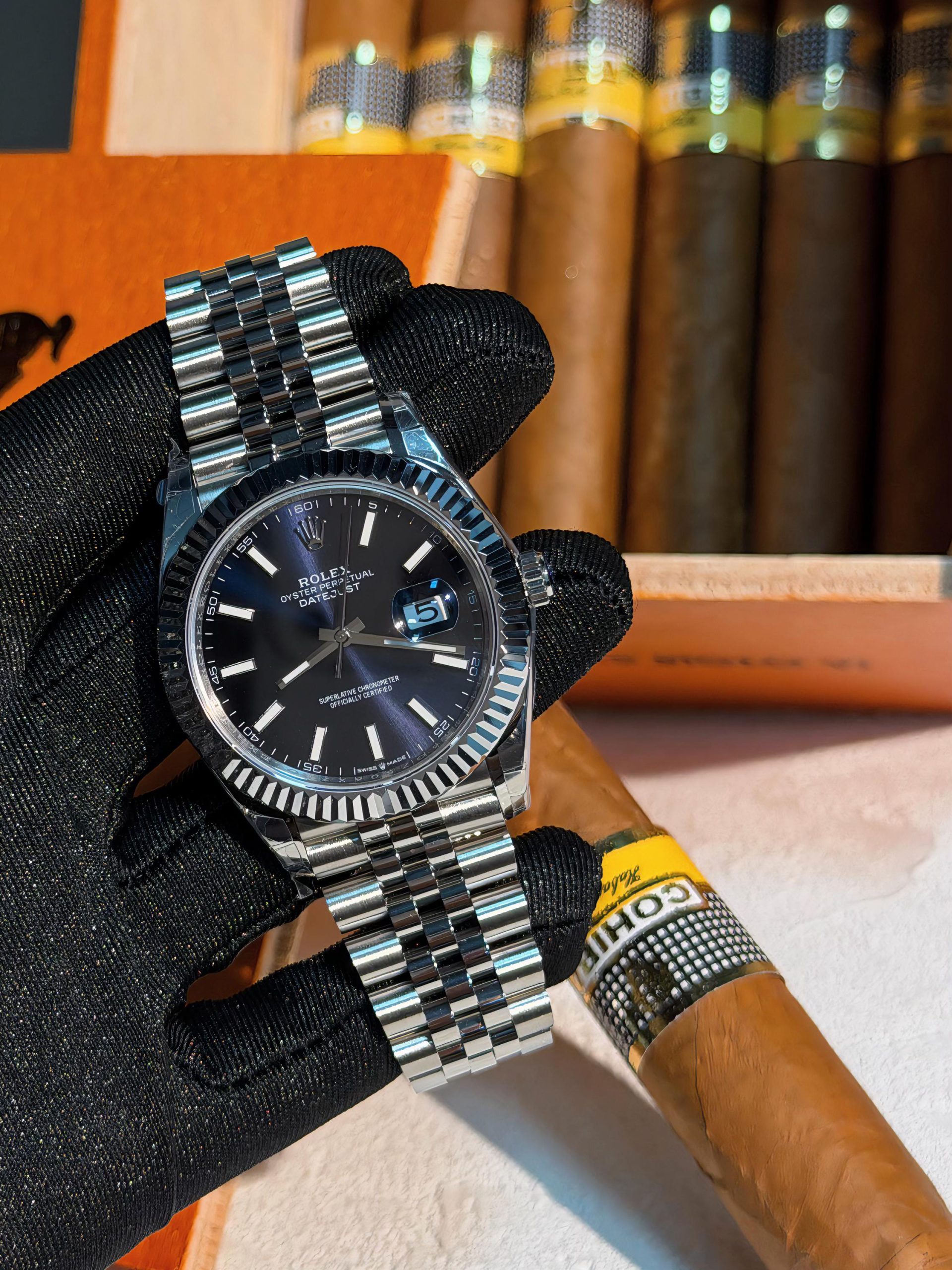 Rolex Day-Date series M126300-0024 watch