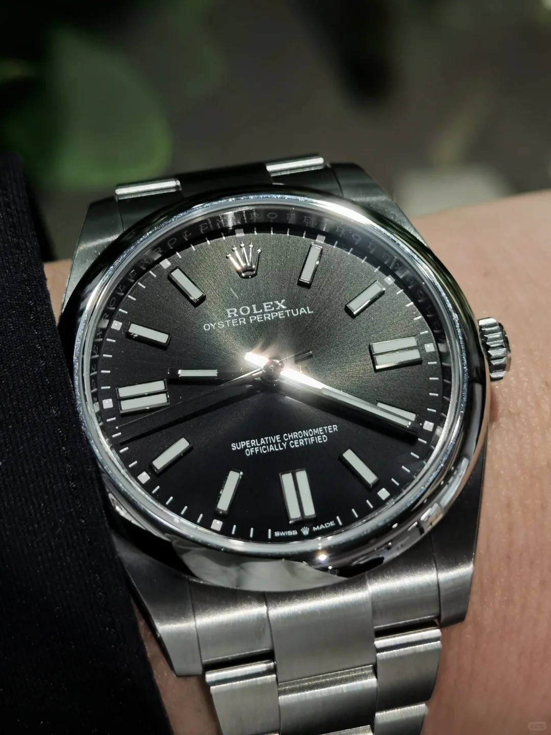 Rolex Oyster Perpetual series M124300-0002 watch