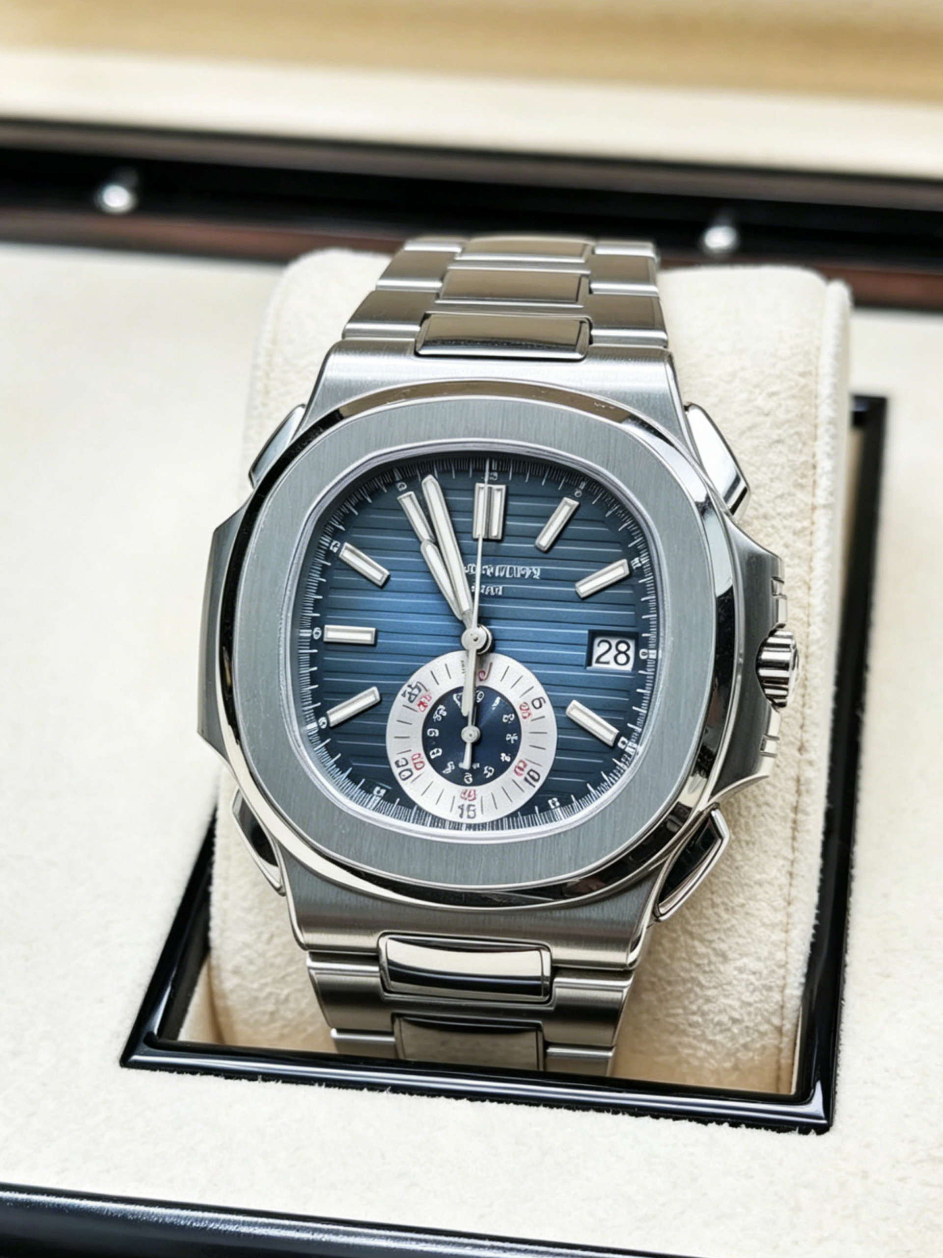 Patek Philippe Sport Elegant Series 5980/1A-001 Stainless Steel Narwhal Watch