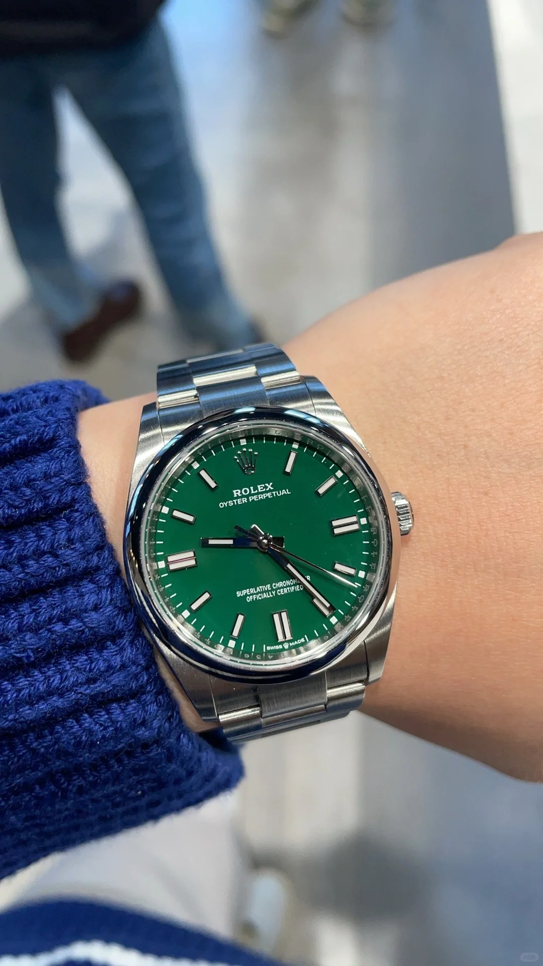 Rolex Oyster Perpetual series M124300-0005 watch