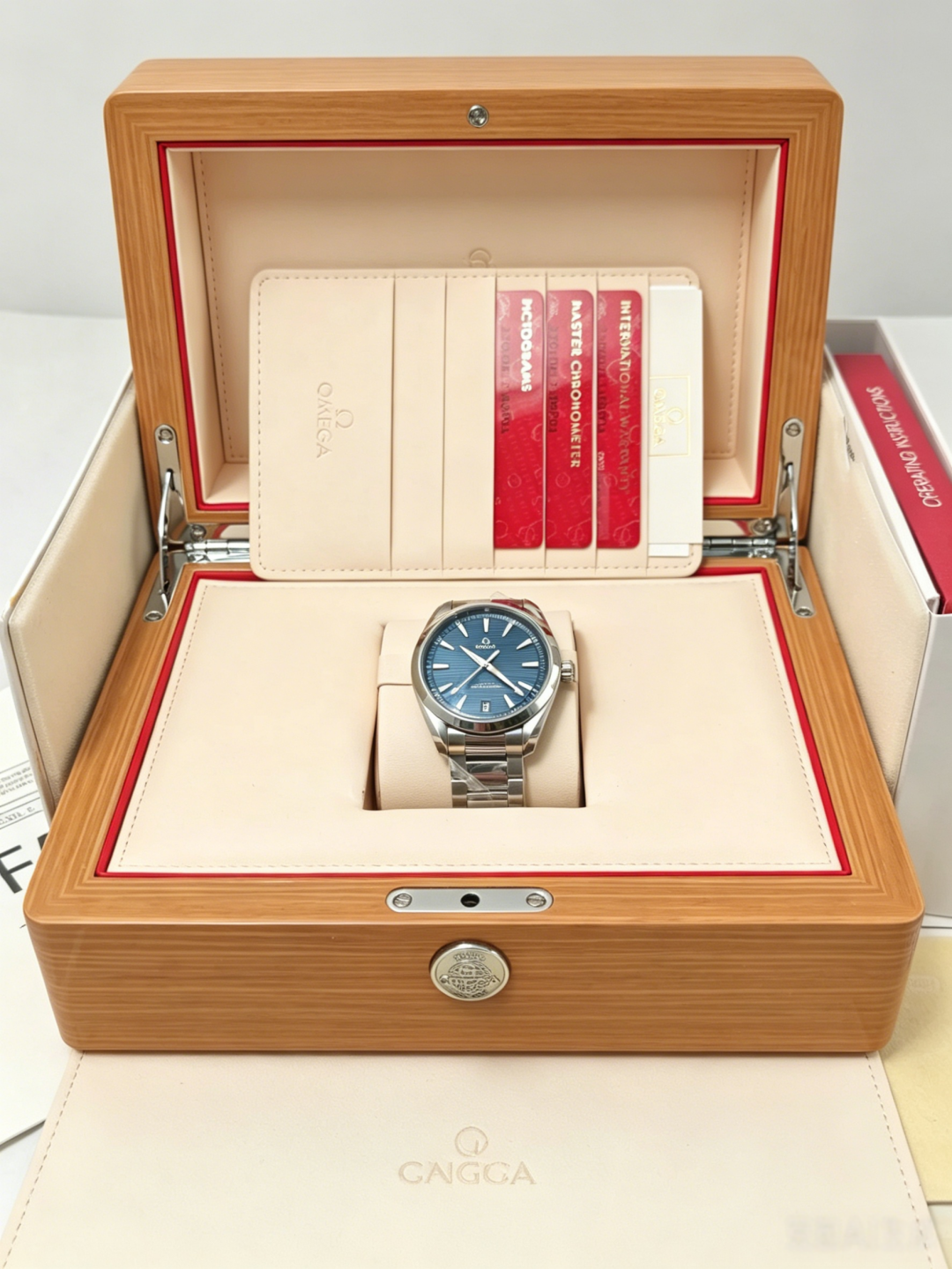 Omega Seamaster Series Aqua Terra “Beijing 2022” Limited Edition Watch Watch