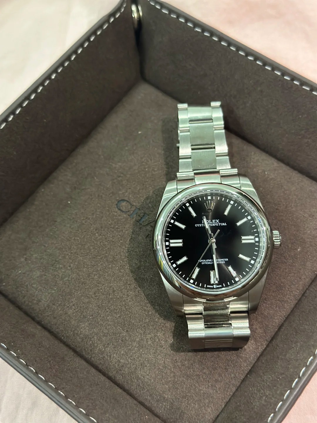 Rolex Oyster Perpetual series M124300-0002 watch
