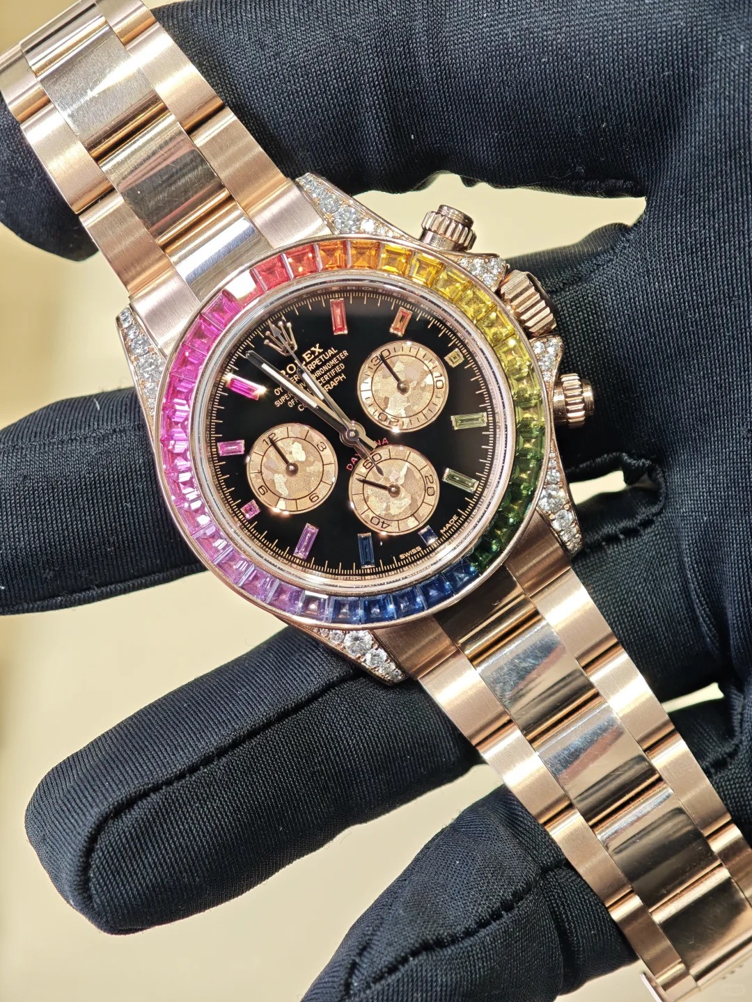 Rolex Cosmos Distinguished Chronograph Series M126595TBR-  Watch
