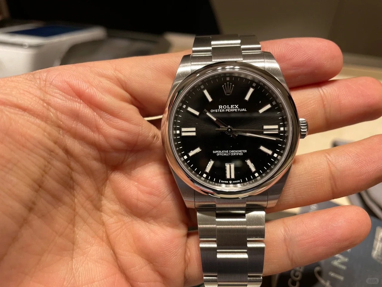 Rolex Oyster Perpetual series M124300-0002 watch