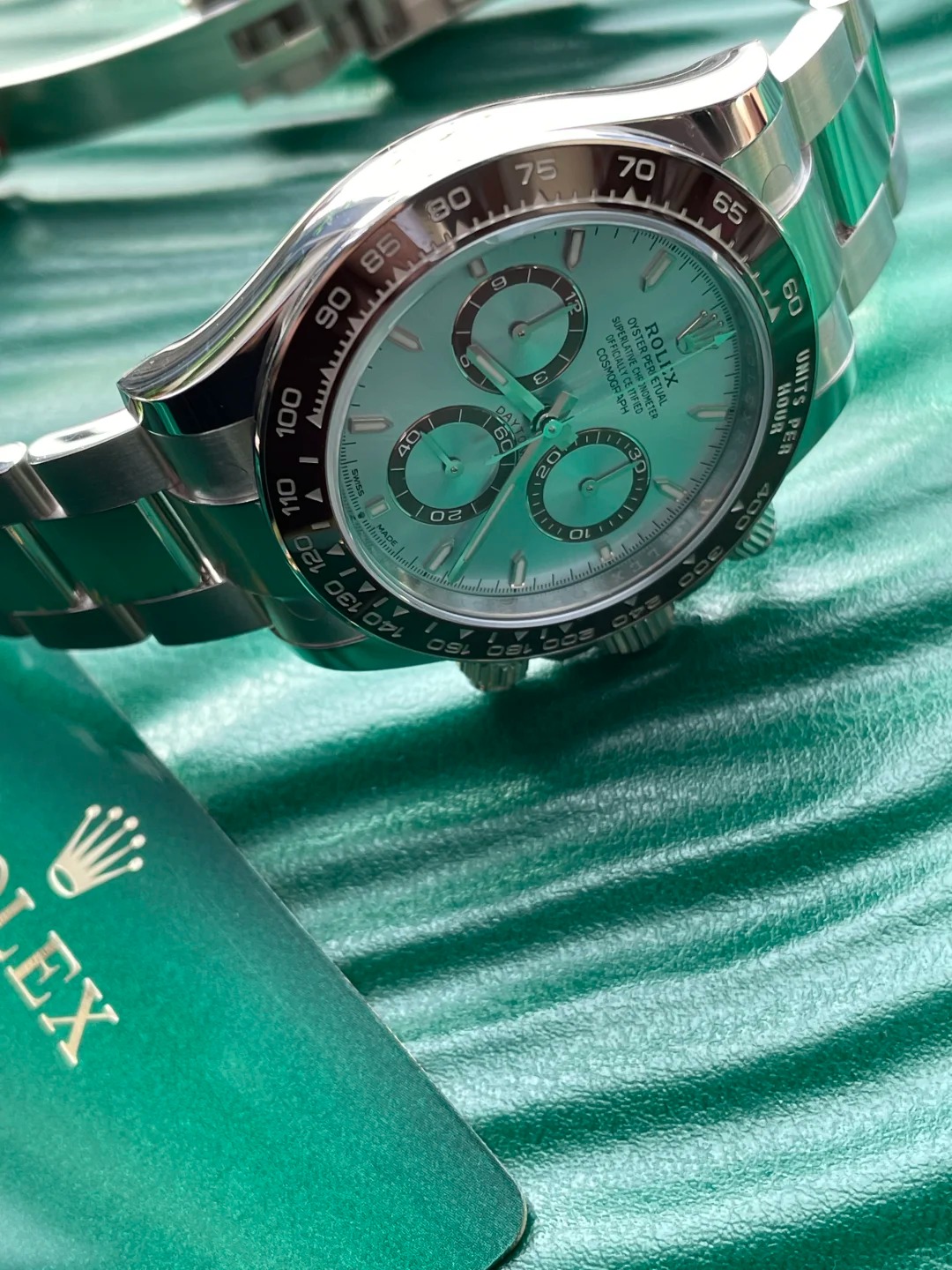 Rolex Cosmos Distinguished Chronograph Series M126506-0002 (Ice Blue Distinguished Chronograph ) Watch